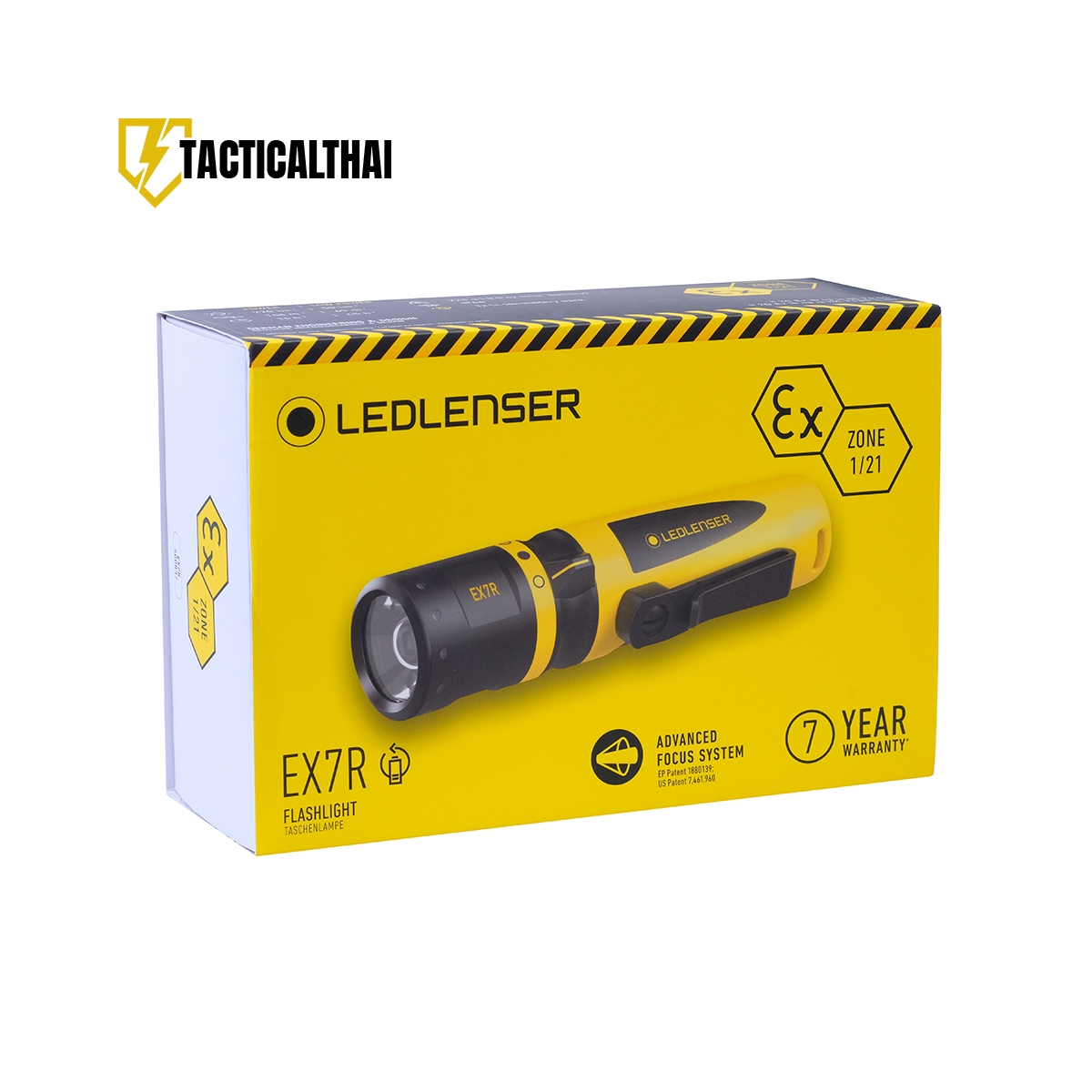 ไฟส่องสว่าง :: ไฟฉายกันระเบิด :: ไฟฉายป้องกันการระเบิด LED LENSER Ex7R ...